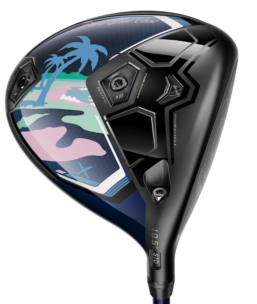 Cobra Golf Dark Speed X Palm Tree LE Driver 10.5* Regular Flex