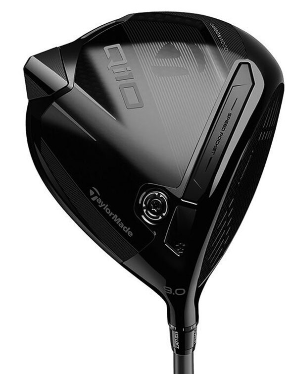 TaylorMade Golf Designer Series Qi10 Black Driver 10.5* Regular Flex [Diamana T+]