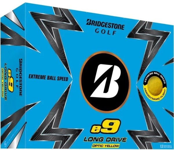 Bridgestone e9 Long Drive Golf Balls Yellow 1-Dozen