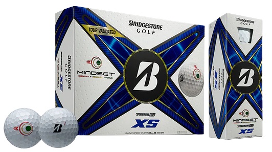 BridgestoneGolf 2024 Tour B XS Mindset Golf Balls *1-Dozen* White