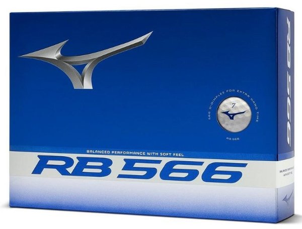 Mizuno 2023 RB 566 Golf Balls 1-Dozen White