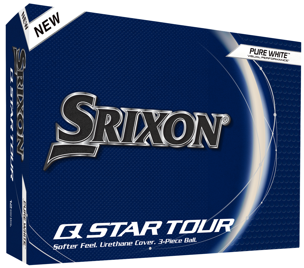 Srixon Q-Star Tour Golf Balls 1-Dozen White