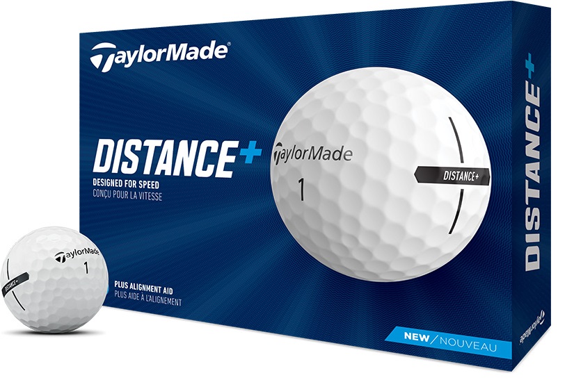 TaylorMade TM Distance+ Golf Balls White