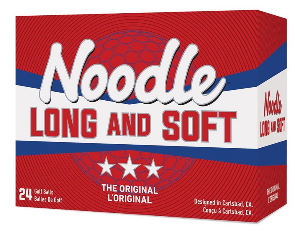 Noodle Long & Soft Golf Balls 24-Pack White