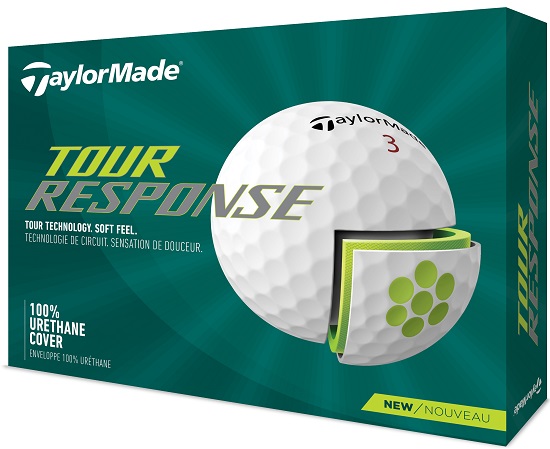 TaylorMade Tour Response Golf Balls LOGO ONLY White