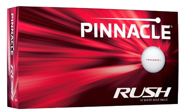 Pinnacle Rush Golf Balls 15-Ball Pack White