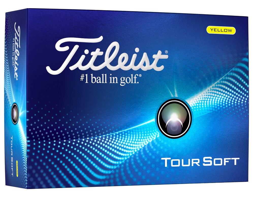 Titleist Golf 2024 Tour Soft Golf Balls *1-Dozen* Yellow