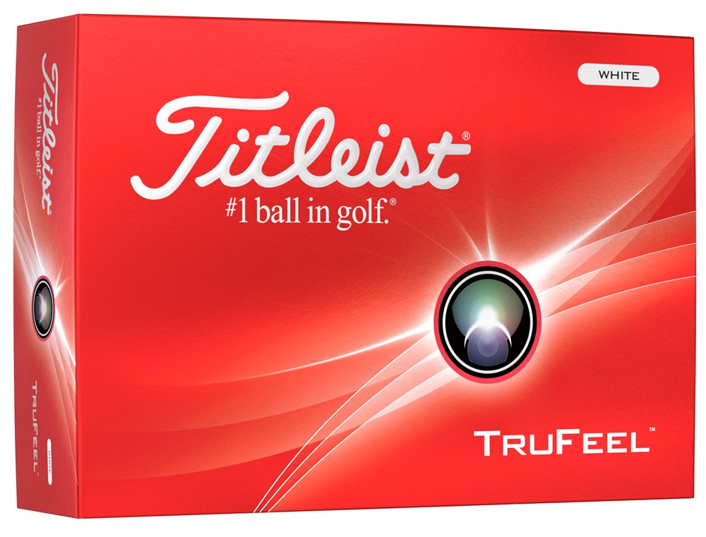 Titleist Golf 2024 TruFeel Golf Balls *1-Dozen* White