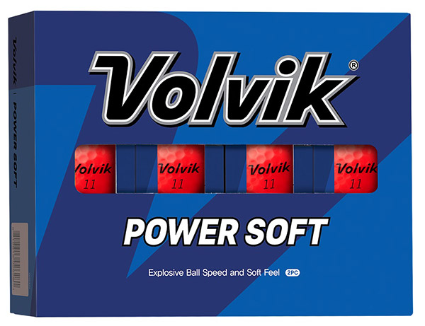 Volvik Power Soft Golf Balls 1-Dozen Red