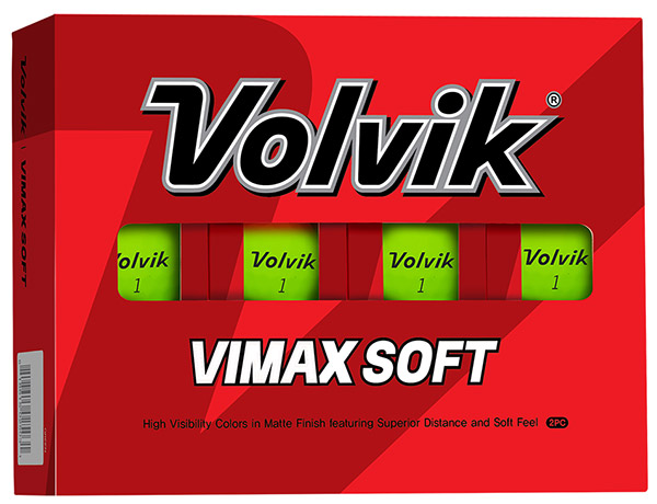 Volvik Vimax Soft Golf Balls 1-Dozen Green