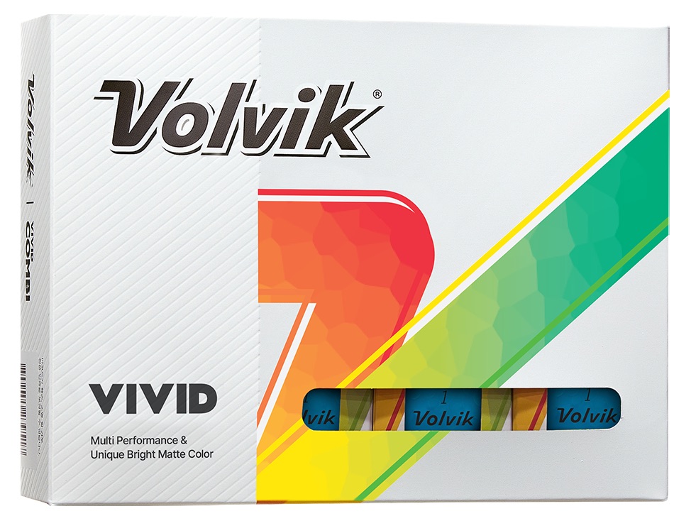 Volvik 2024 Vivid Golf Balls *1-Dozen* [Blue]