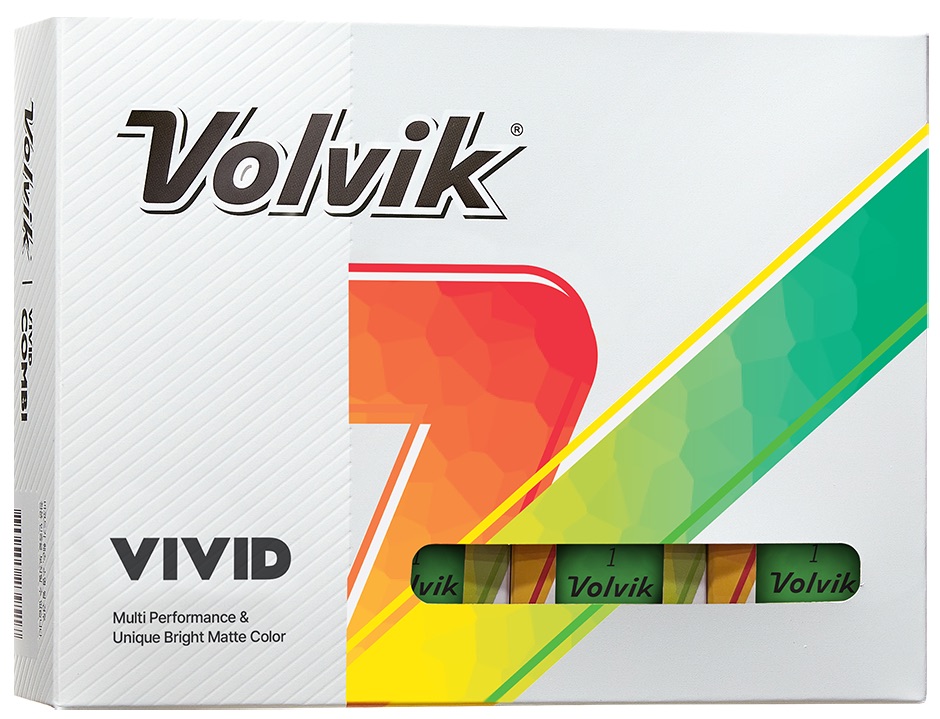 Volvik 2024 Vivid Golf Balls *1-Dozen* [Green]