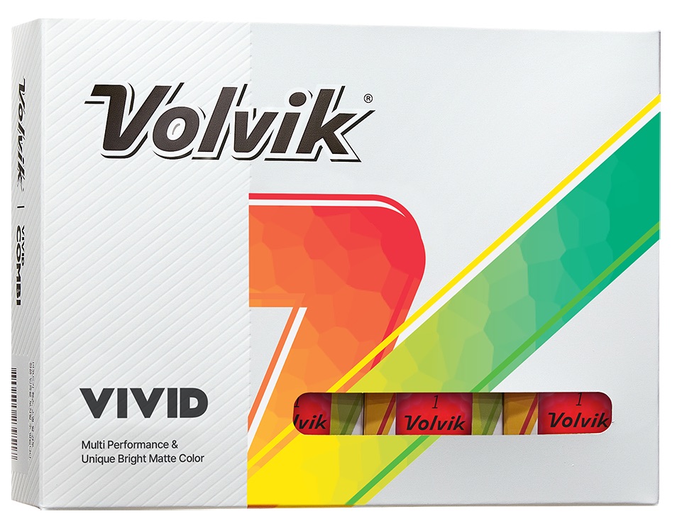 Volvik 2024 Vivid Golf Balls *1-Dozen* [Pink]