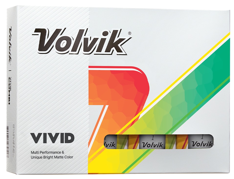 Volvik 2024 Vivid Golf Balls *1-Dozen* [White]