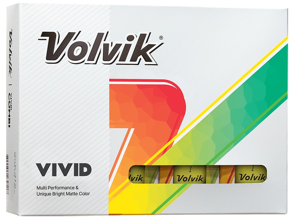 Volvik 2024 Vivid Golf Balls *1-Dozen* [Yellow]