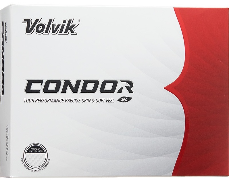 Volvik Vivid Condor Golf Balls 1-Dozen White