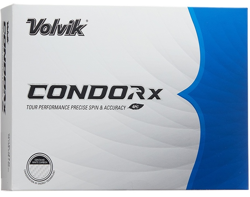 Volvik Vivid Condor X Golf Balls 1-Dozen White