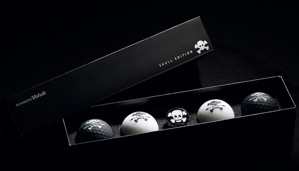 Volvik Skull Edition Vivid Gift Set Black/White