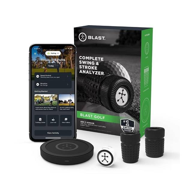 Super Speed Golf Blast Motion Speed Analyzer Package