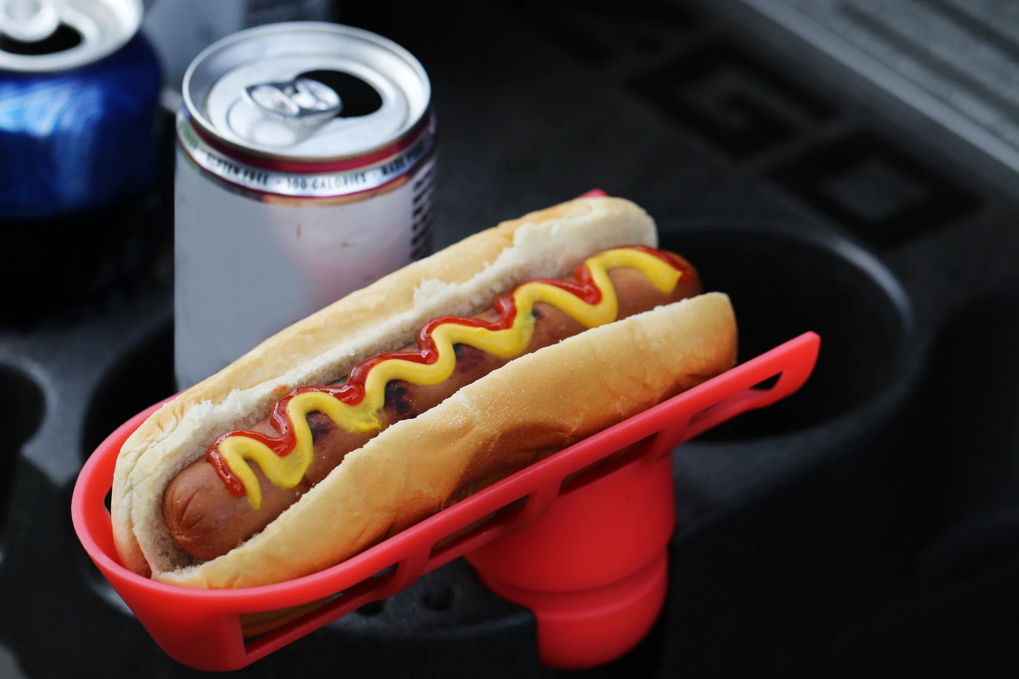 Dog'on Caddy Hands-Free Golf Cart Hotdog Holder