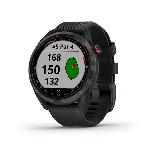 Garmin Golf Approach S42 GPS Watch Black Carbon/Black