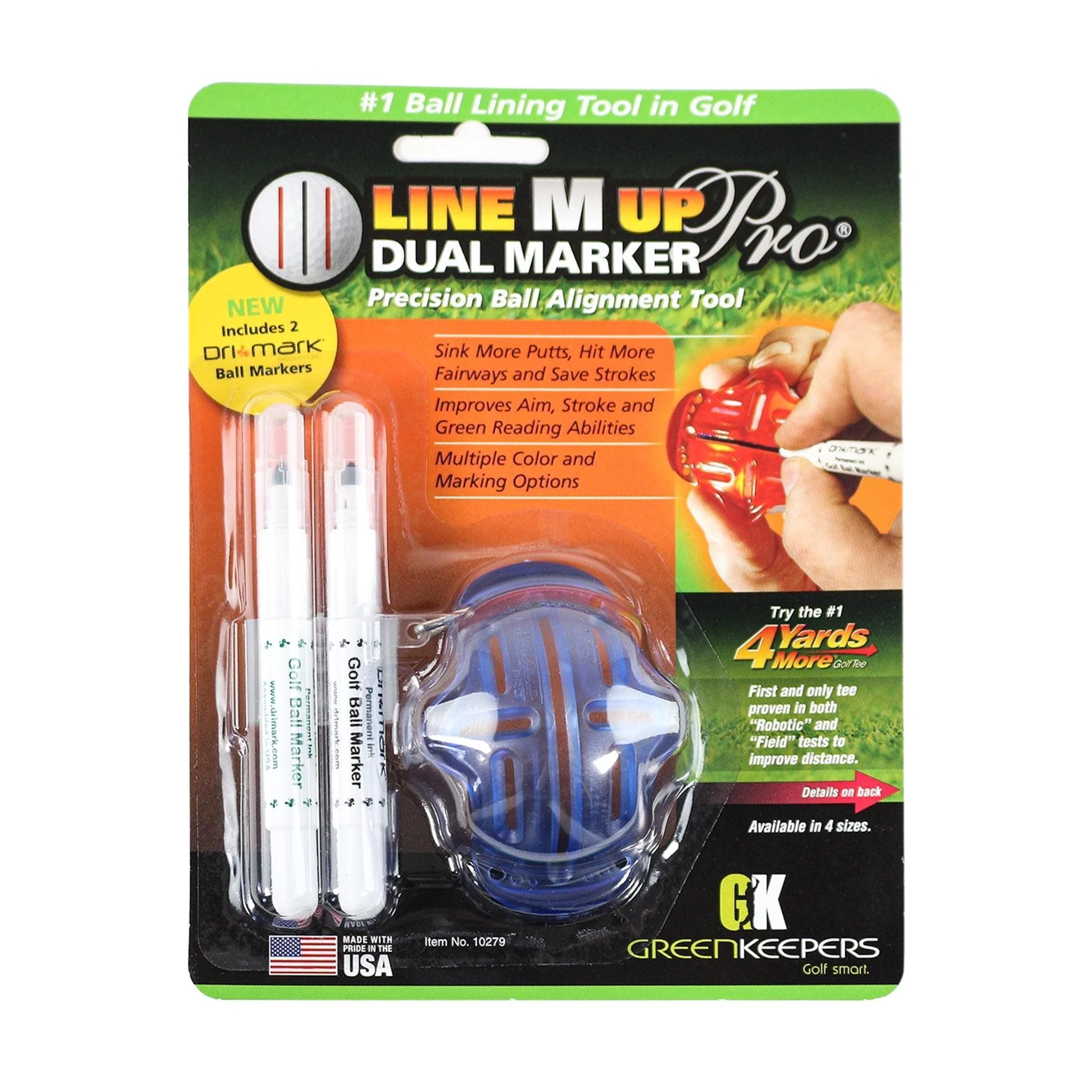 Line M Up Golf Pro Dual Marker