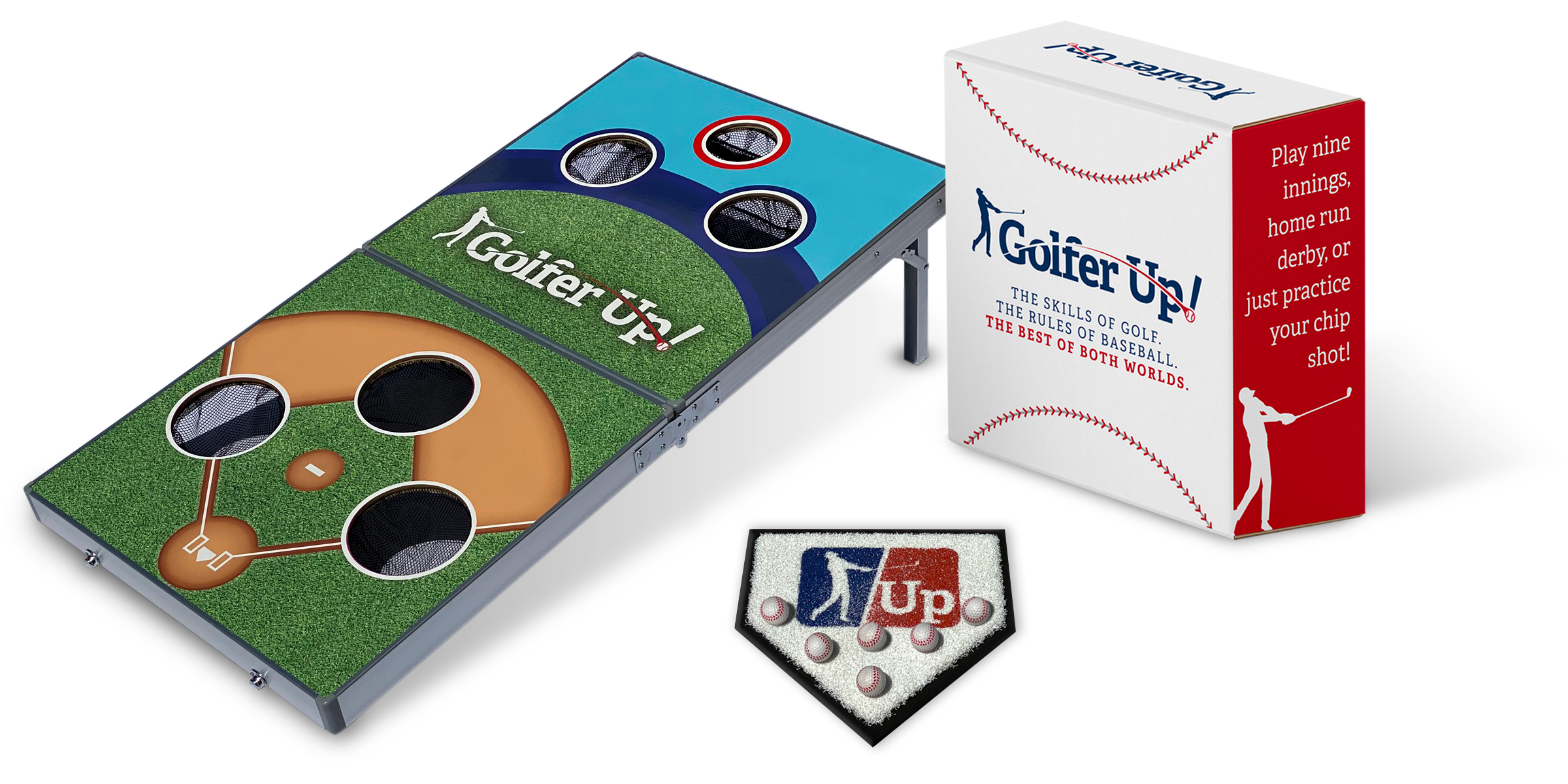 Golfer Up! Indoor/Outdoor Chipping Game