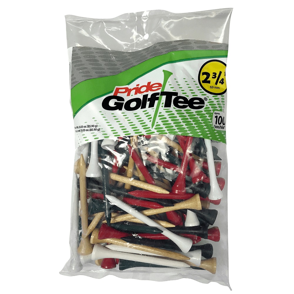 Pride Golf 2 3/4" Deluxe Tees