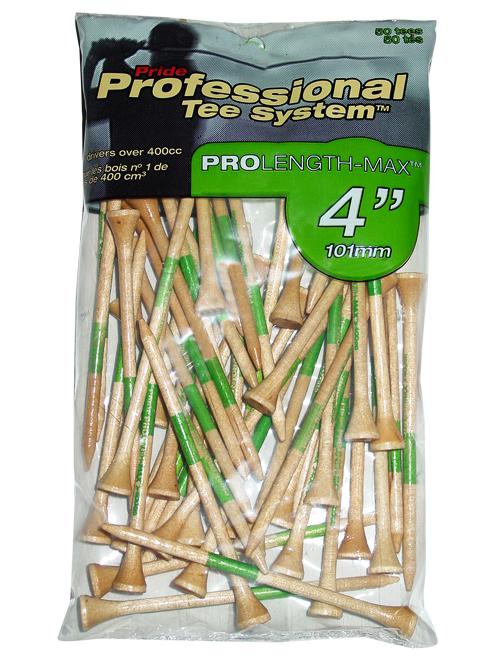 Pride Golf Professional Tee System Pro Length Golf Tees