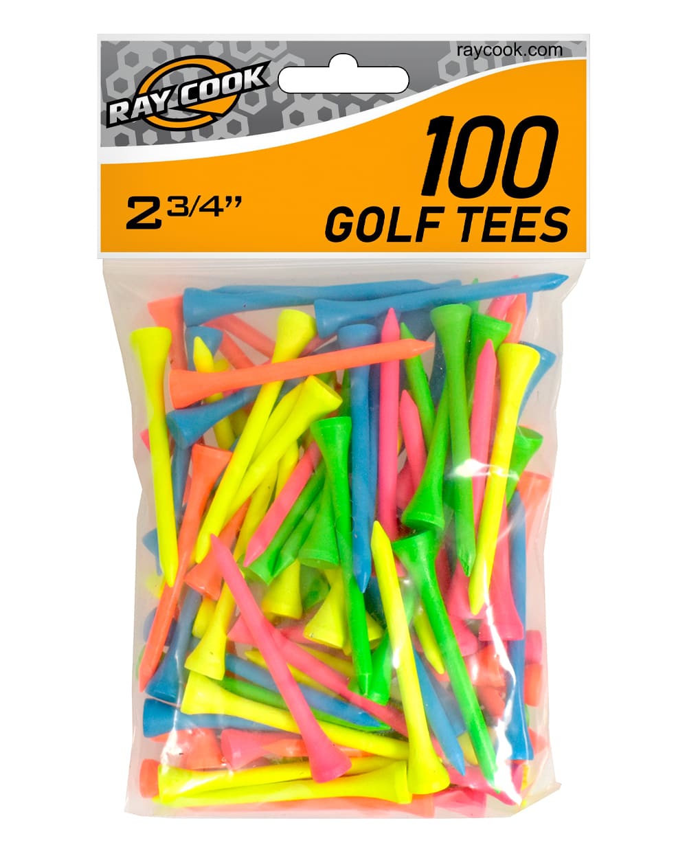 Ray Cook Golf 2 3/4" Tees (100 Pack)