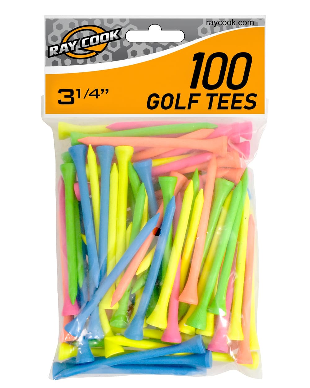 Ray Cook Golf 3 1/4" Tees (100 Pack)