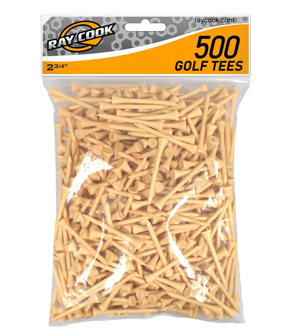 Ray Cook Golf 2 3/4" Tees (500 Pack)