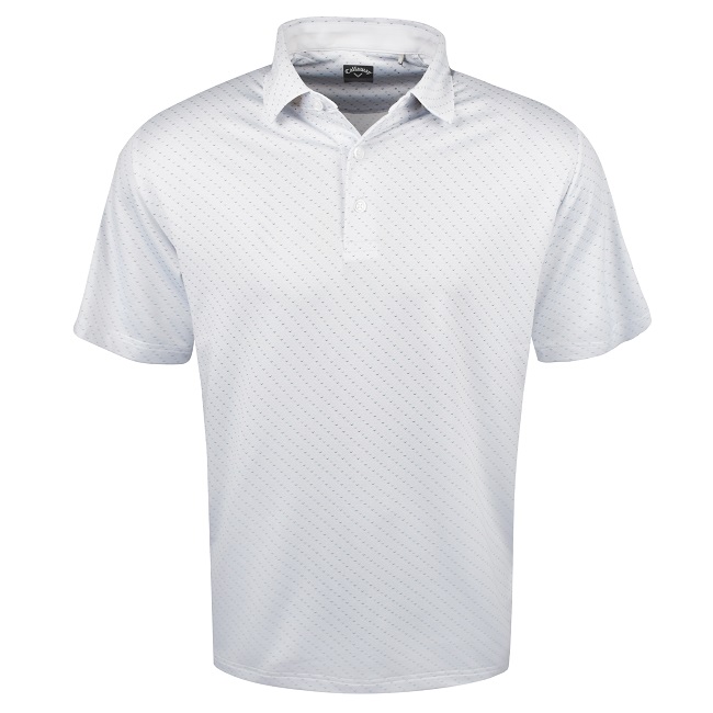 Callaway Golf Swing Tech Allover Chevron Polo