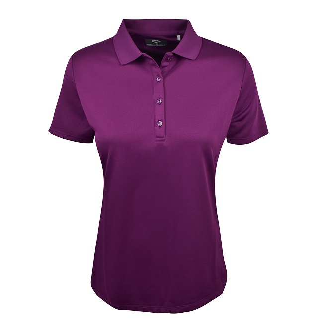 Callaway Golf Ladies Solid Swing Polo