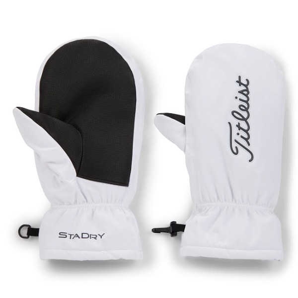 Titleist Golf StaDry Cart Mitts White/Charcoal One Size