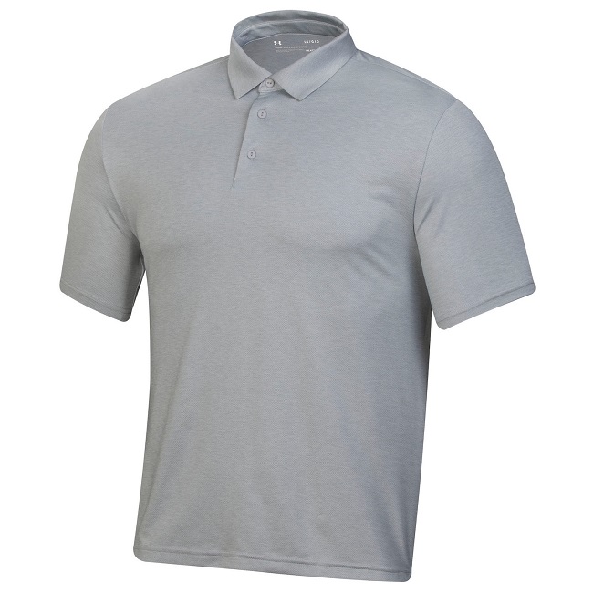 Under Armour Golf Playoff 3.0 Heather Polo Mod Grey Heather Extra Large