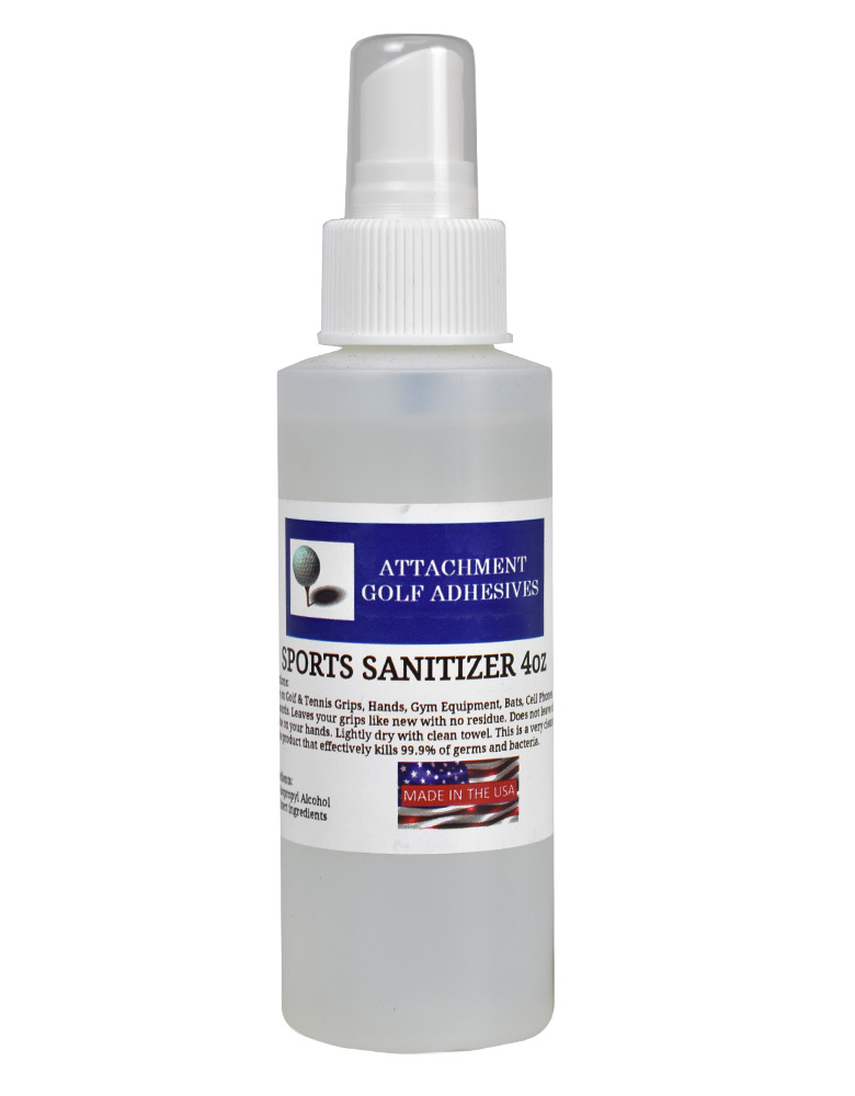 Attachment Golf Adhesives 4 Ounce Sports Sanitizer