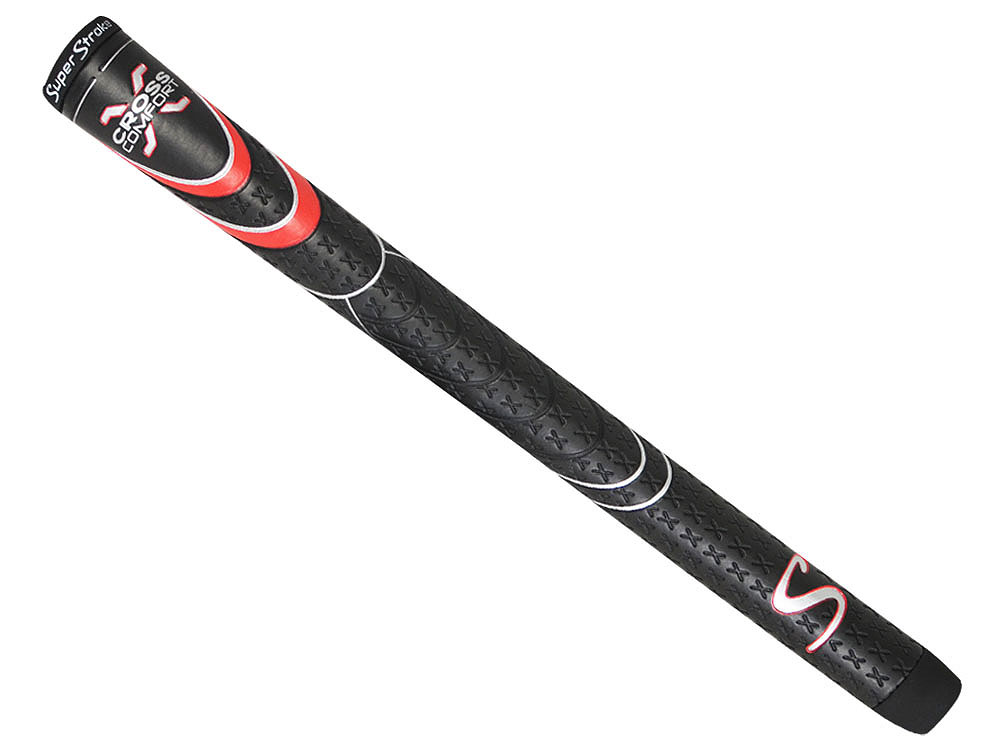 Super Stroke Golf 2017 Cross Comfort Standard Grip Black/Red