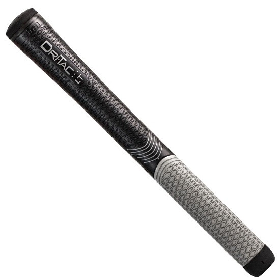 Winn Dri-Tac LT Oversize Golf Grip Black/Gray