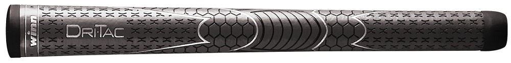 Winn Dri-Tac Oversize Golf Grip Dark Gray .600" 50g