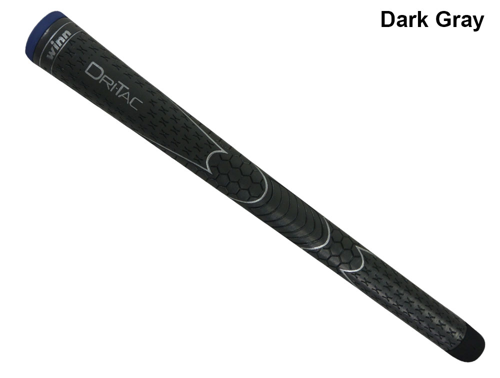 Winn Golf - Dri-Tac Midsize Grip Dark Gray (6DT-DG)