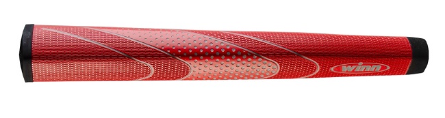 Winn Golf Pistol Excel Putter Grip - Jumbo - Red