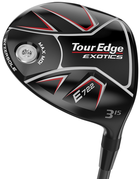 Pre-Owned Tour Edge Golf Exotics E722 Fairway Wood Graphite MLH 15* Stiff #3 Fairway [Fujikura Ventus Blue 6 Graphite] *Excellent* LEFT HAND