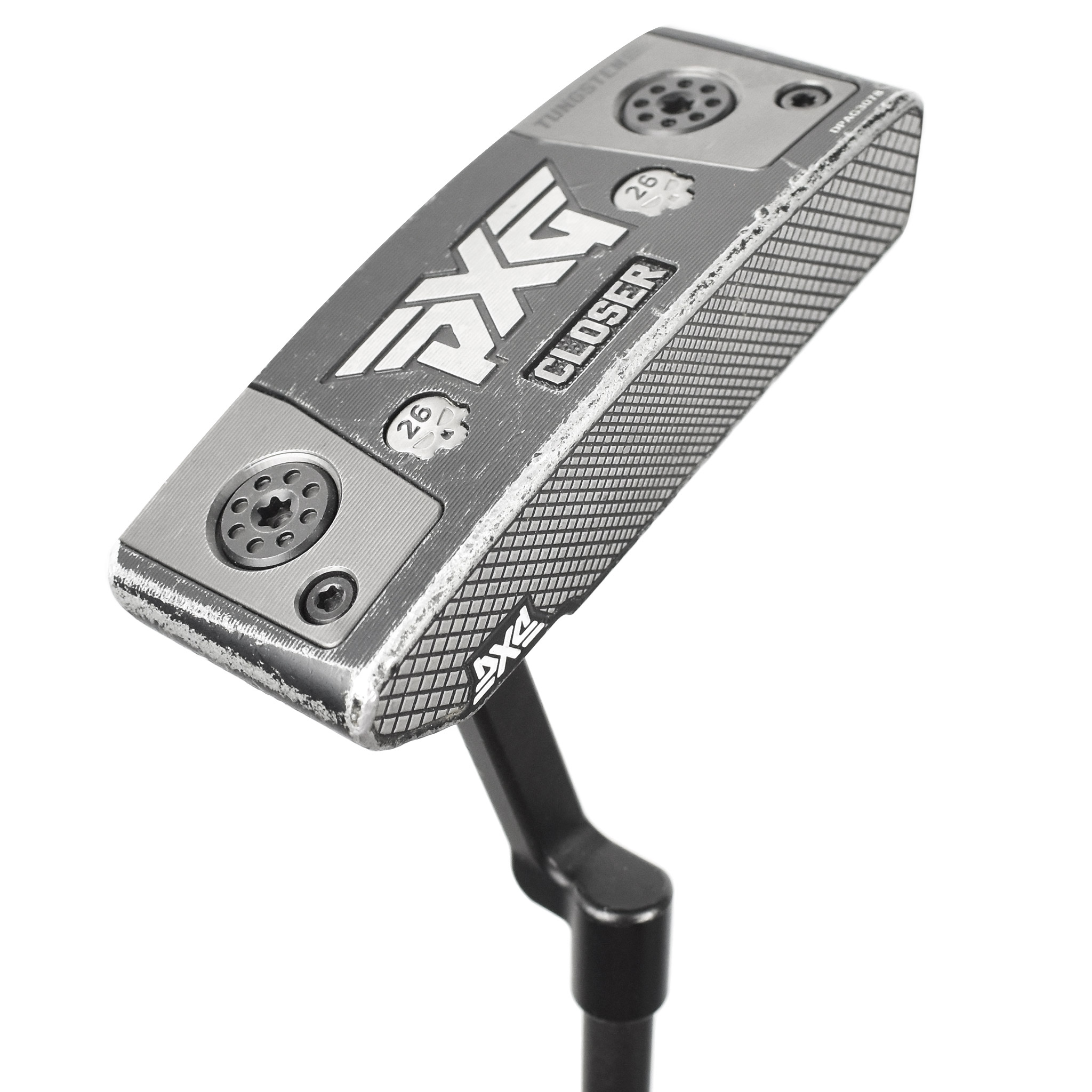 Pre-Owned Pxg Golf Battle Ready Closer Plumbers Neck Putter Steel MRH Putter [No Label Steel] 35.5" Heel Shafted *Value*