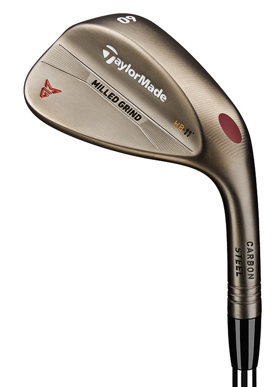 Pre-Owned Taylormade Milled Grind Antique Bronze Wedge Steel MRH 58* 11* Bounce Wedge Lob Wedge [True Temper Dynamic Gold Steel] *Very Good*