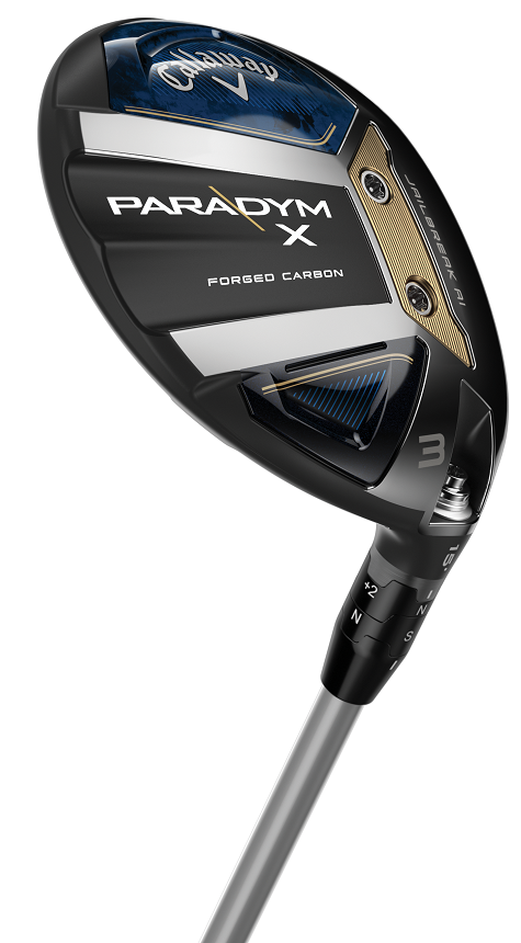 Pre-Owned Callaway Golf Paradym X Fairway Wood Graphite MRH 16.5* Senior #3 Fairway [Aldila Ascent 40 Graphite] *Excellent*