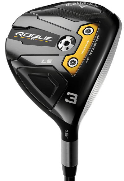 Pre-Owned Callaway Golf Rogue St Ls Fairway Wood Graphite MRH 15* Senior #3 Fairway [Ust Mamiya Helium Black 4F2 Graphite] *Very Good*