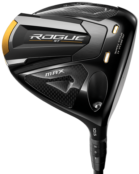 Pre-Owned Callaway Golf Rogue St Max Driver Graphite MRH 9* Stiff Driver [Mitsubishi Tensei Blue AV Series 55 Graphite] *Excellent*