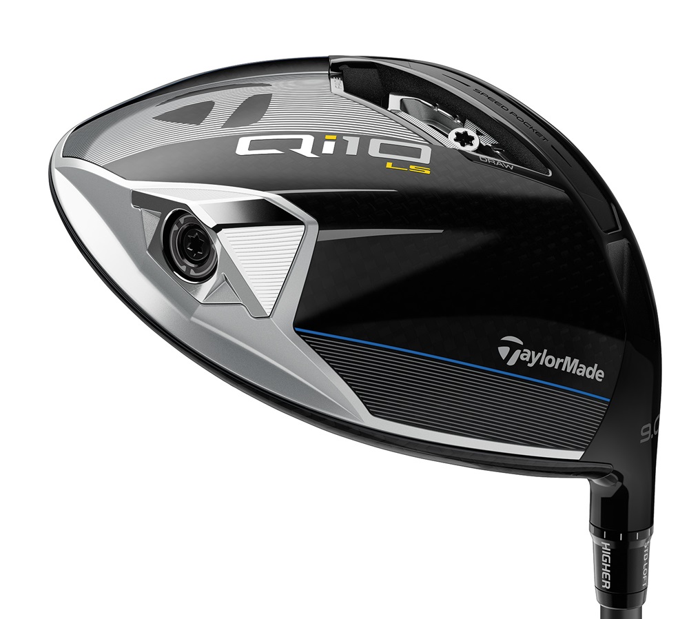 Pre-Owned Taylormade Golf Qi10 Ls Driver Graphite MRH 9* Stiff Driver [Mitsubishi Kaili White 60 Graphite] *Like New*