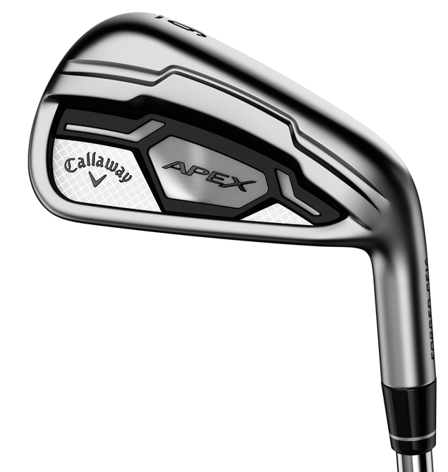 Pre-Owned Callaway Apex Cf 16 Iron Set Graphite MRH Regular 6-PW/AW Irons [Ust Mamiya Recoil Es 760 F3 Graphite] *Value*